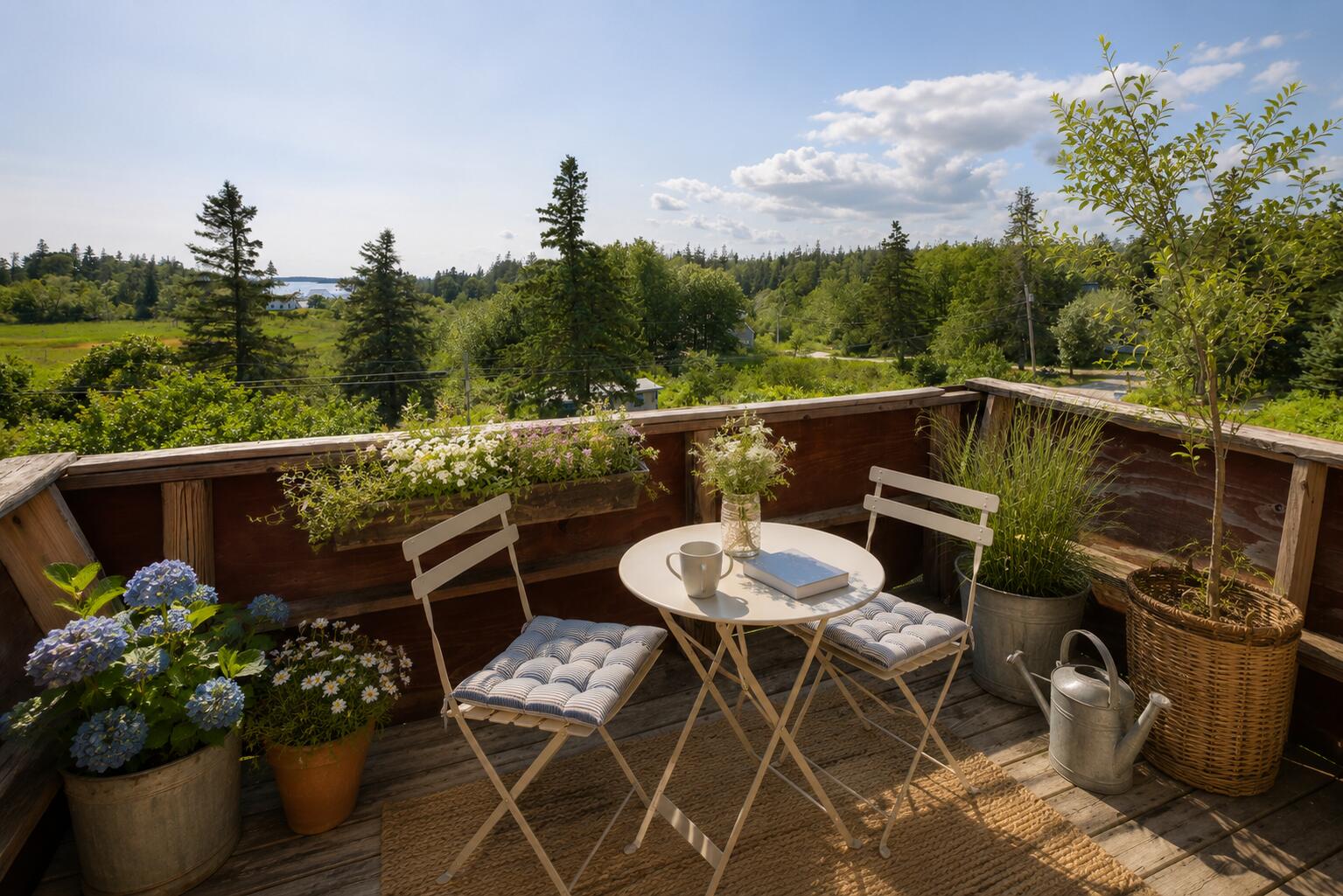 376 Glenmere Road St. George, ME 04860 - Photo 19 of 54 balcony staged