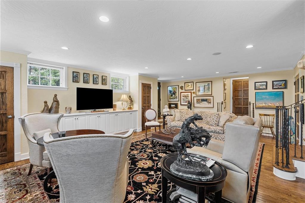 1909 Highgate Road Pittsburgh, PA 15241 - Photo 17 of 47 a living room with furniture and a flat screen tv