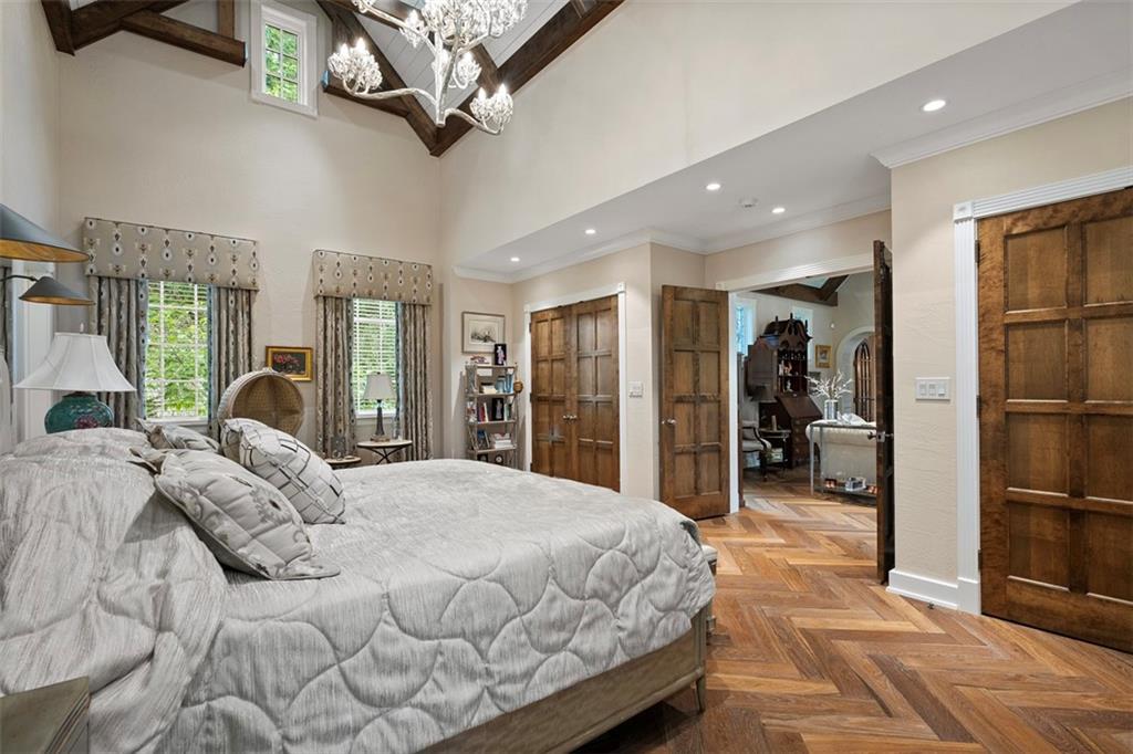 1909 Highgate Road Pittsburgh, PA 15241 - Photo 23 of 47 a spacious bedroom with a bed and a large mirror