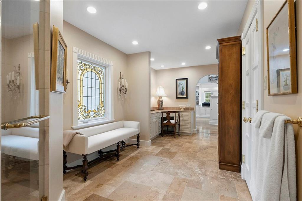 1909 Highgate Road Pittsburgh, PA 15241 - Photo 38 of 47 a spacious bedroom with a bed and a view of bathroom