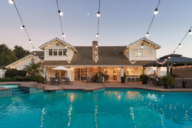 a view of a big yard