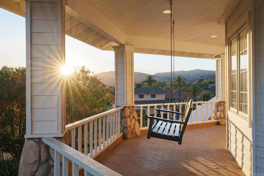 12212 Rockstream Road Lakeside, CA 92040 - Photo 5 of 36 a view of balcony with wooden floor