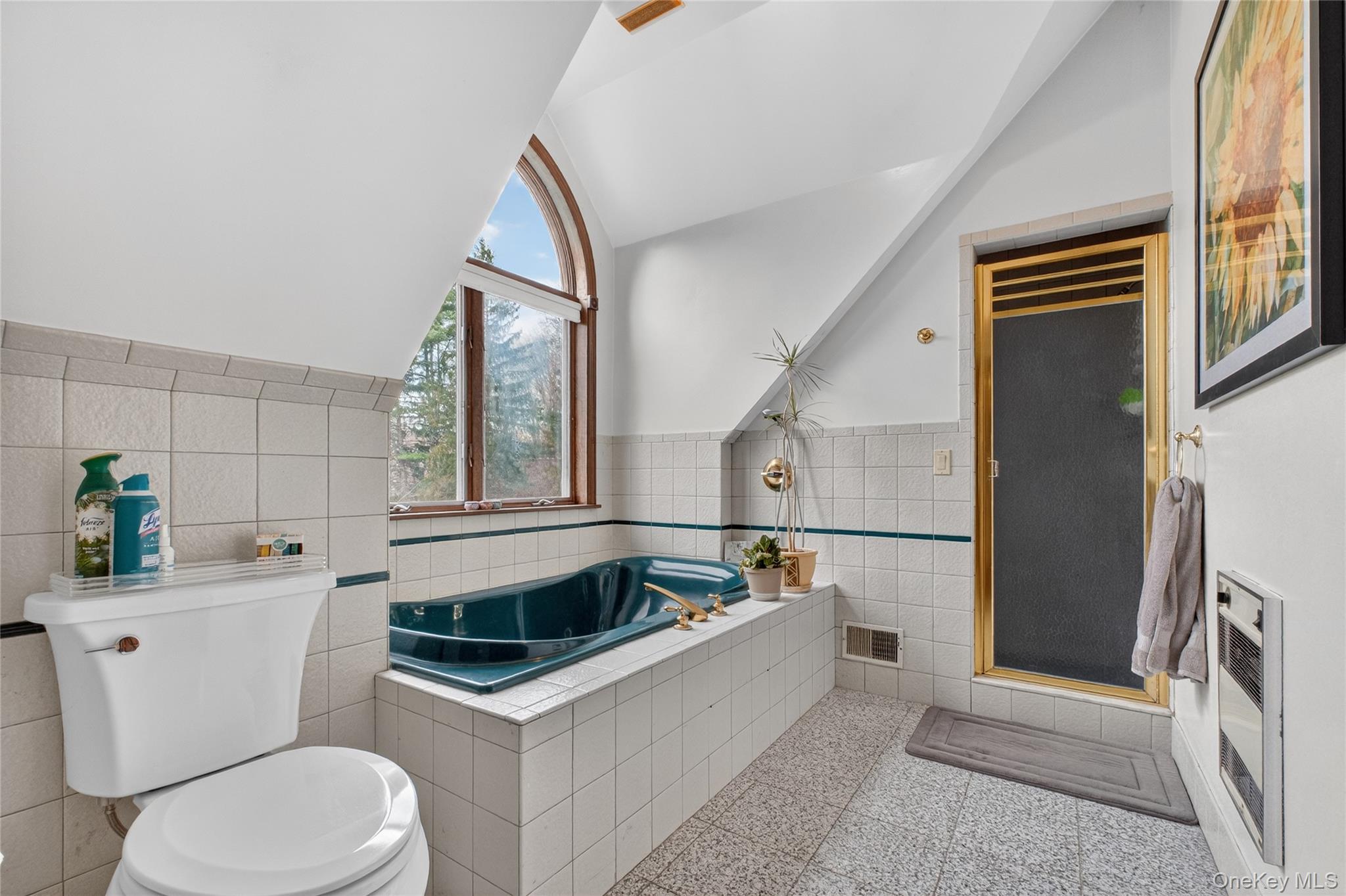 256 Overlook Road Poughkeepsie, NY 12603 - Photo 34 of 47 a bathroom with a sink a toilet and a mirror