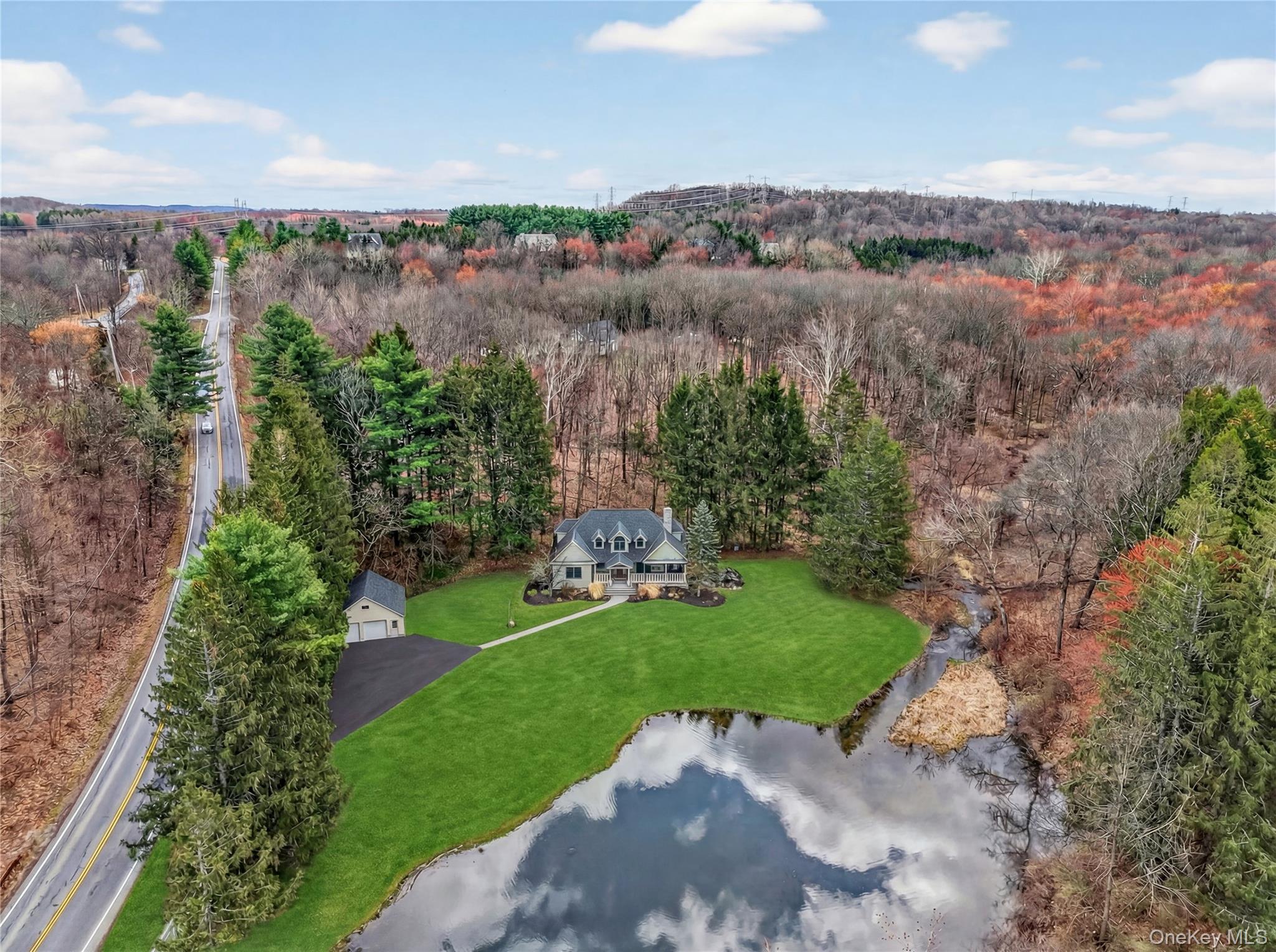 256 Overlook Road Poughkeepsie, NY 12603 - Photo 43 of 47 a view of a lake with a city