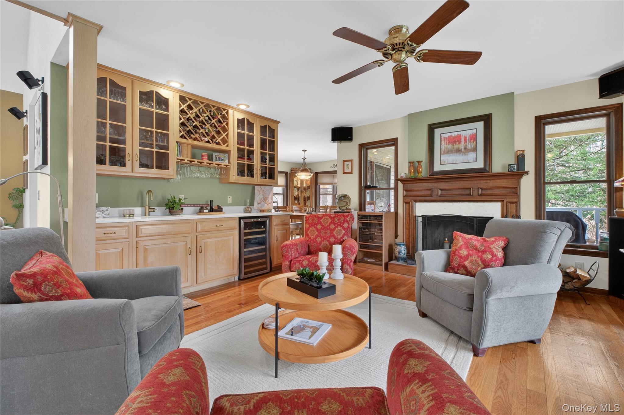 256 Overlook Road Poughkeepsie, NY 12603 - Photo 8 of 47 a living room with furniture fireplace and window