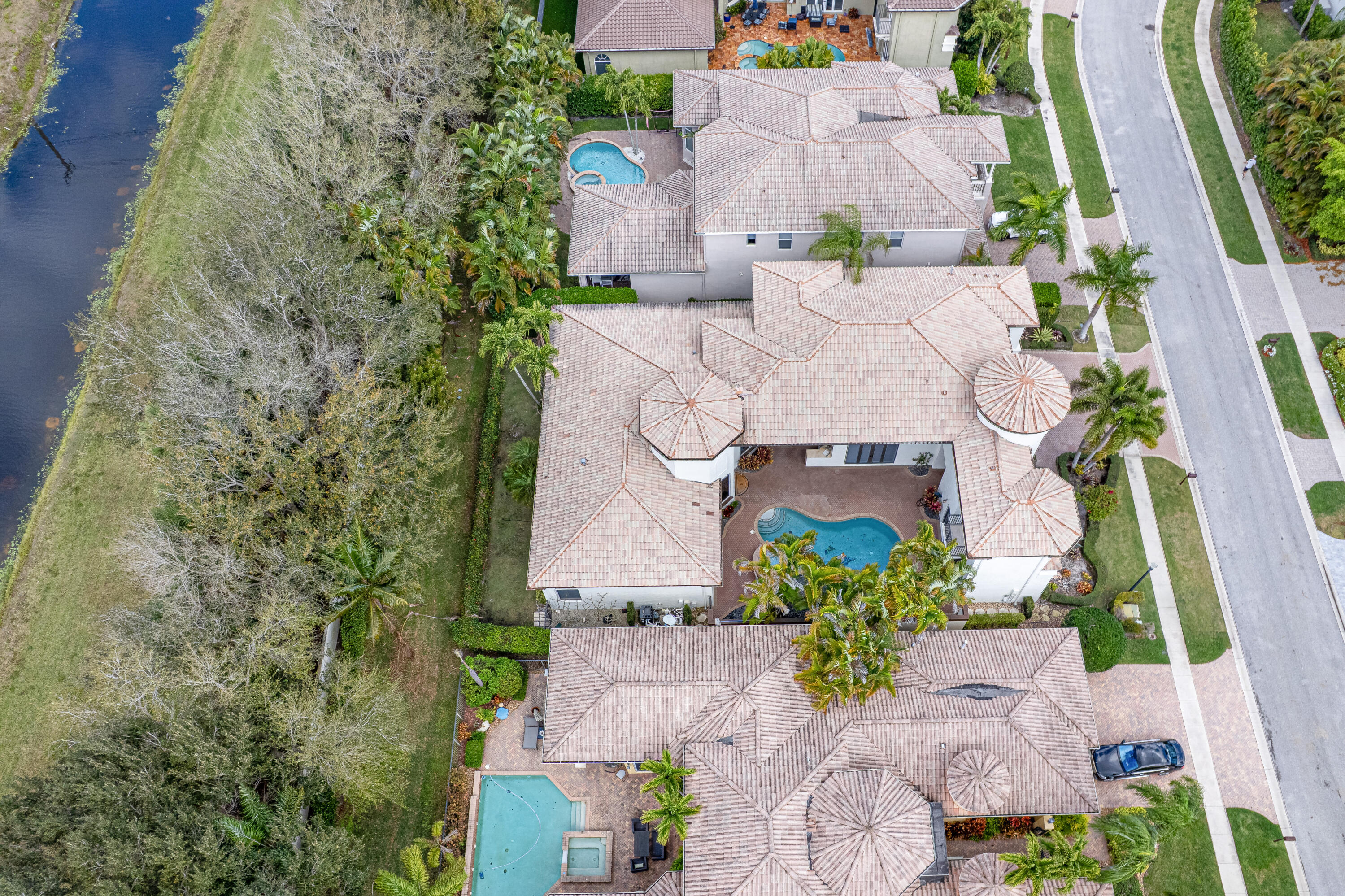 17550 Circle Pond Court Boca Raton, FL 33496 - Photo 4 of 99 an aerial view of a house with yard
