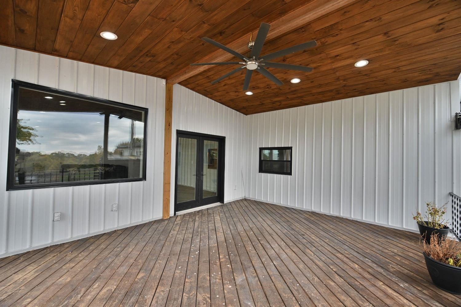 8305 Bocock Road Dillsboro, IN 47018 - Photo 36 of 80 Plenty of space for entertaining on this 16 x 20 covered deck!
