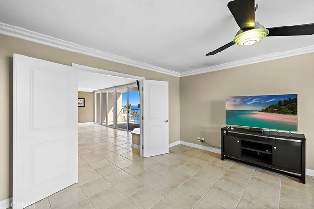 a view of livingroom with furniture and workspace