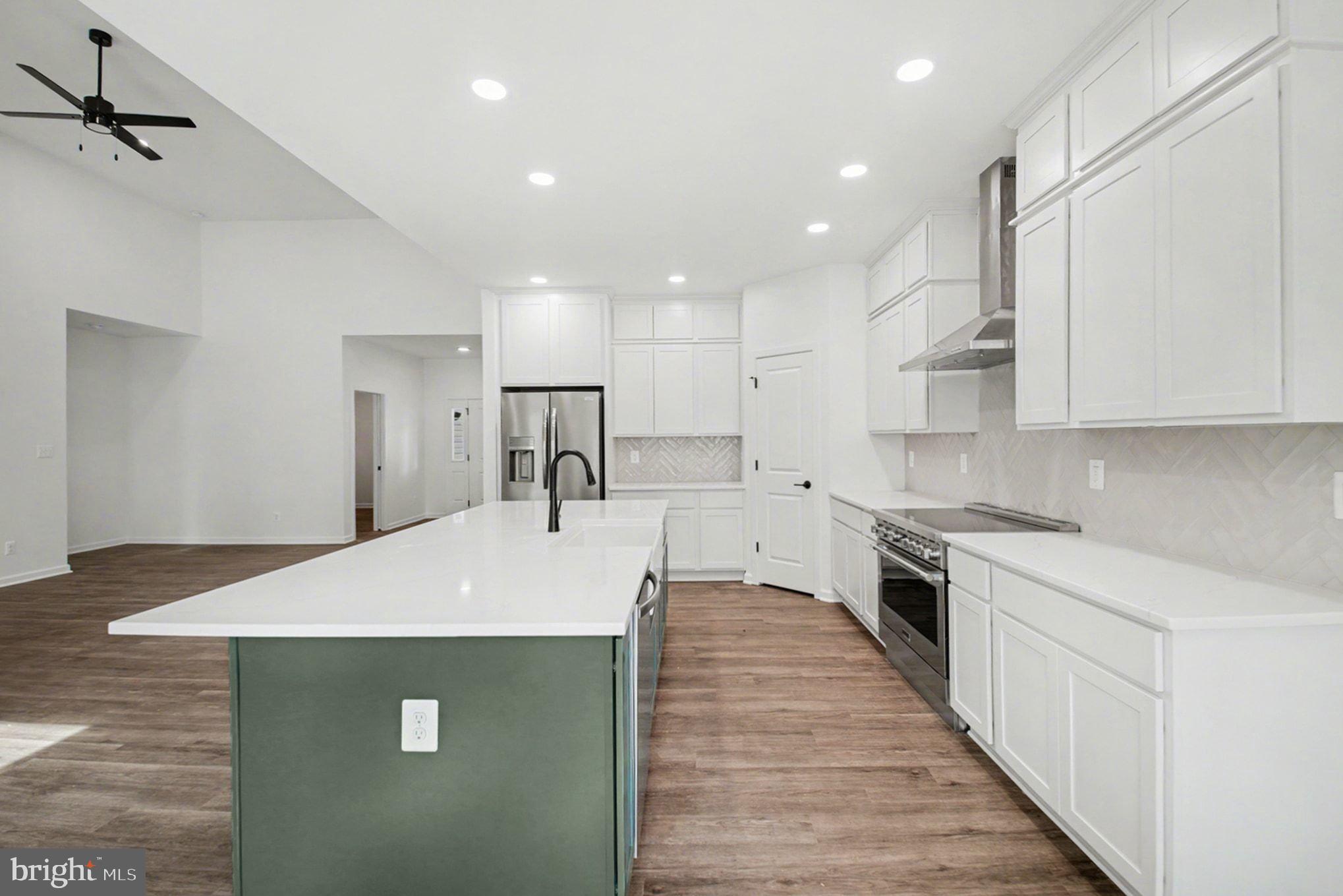 7253 Blackwell Road Warrenton, VA 20187 - Photo 12 of 41 Modern kitchen with sleek finishes.