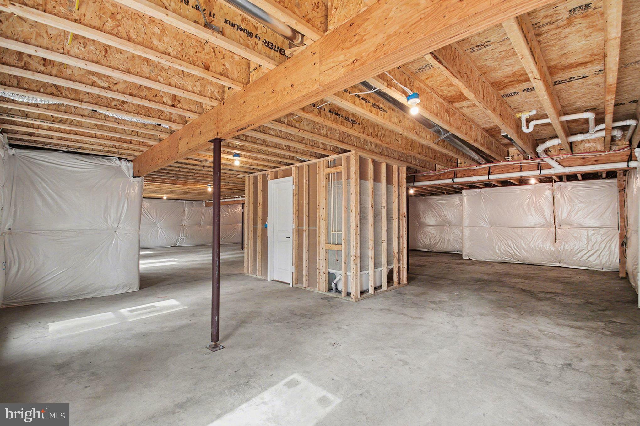 7253 Blackwell Road Warrenton, VA 20187 - Photo 35 of 41 Spacious unfinished basement ready for ideas.