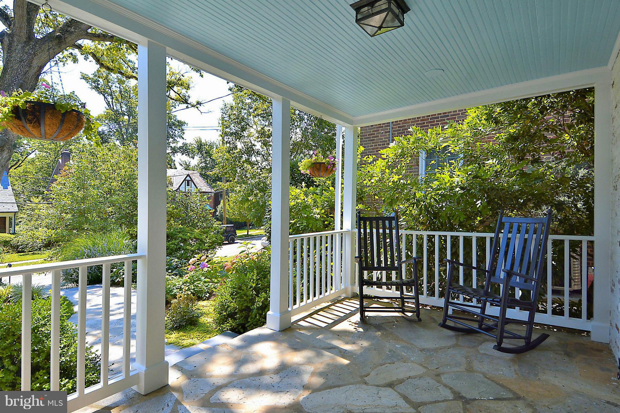 6428 Barnaby Street Northwest Washington, DC 20015 - Photo 2 of 30 Covered Front Porch