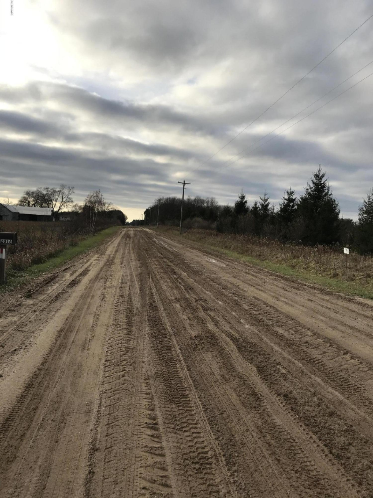 V/l East Freeman Road Free Soil, MI 49411 - Photo 3 of 4 ROAD VIEW