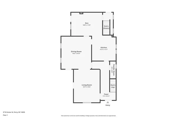 $229,900 | 27 North Center Street, Perry, NY 14530