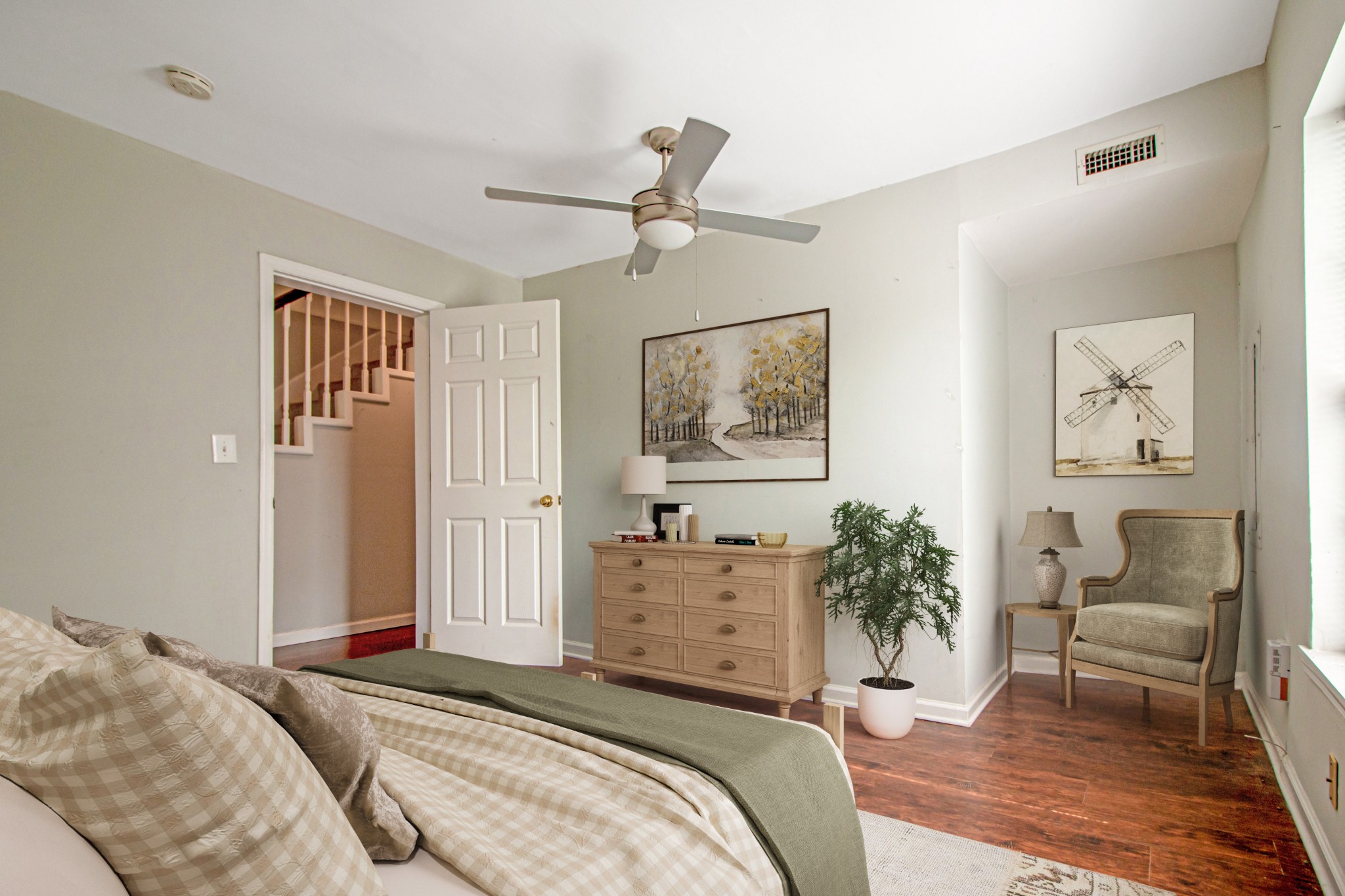 2009 Jones Circle Nashville, TN 37207 - Photo 5 of 18 a bedroom with a bed and a couch