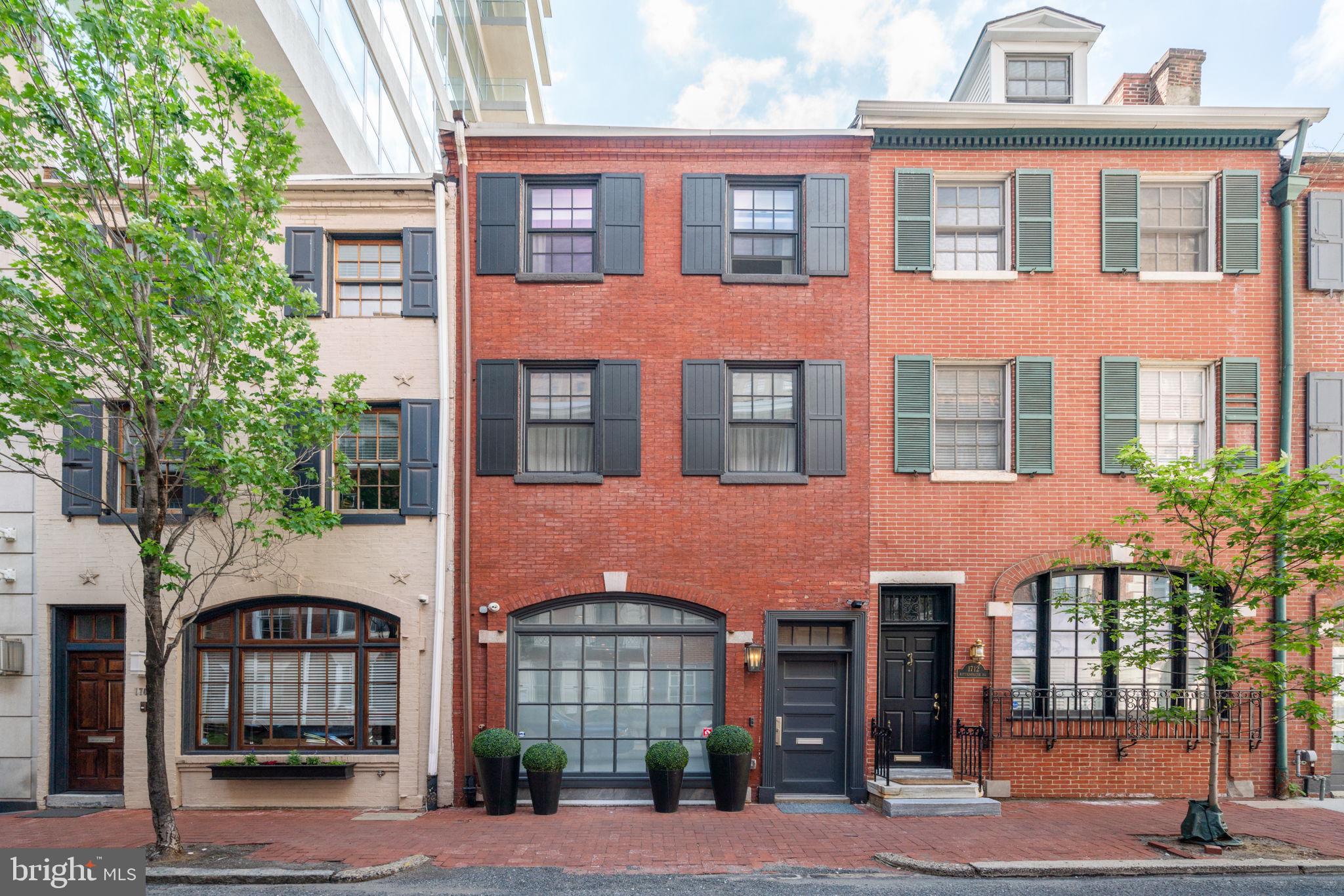 1710 Rittenhouse Square Philadelphia, PA 19103 - Photo 2 of 28 a front view of a building with a street