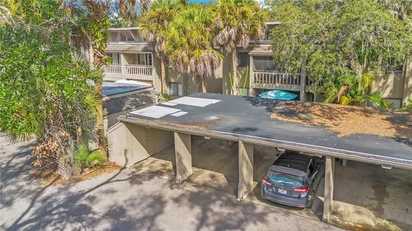 front view of house with deck
