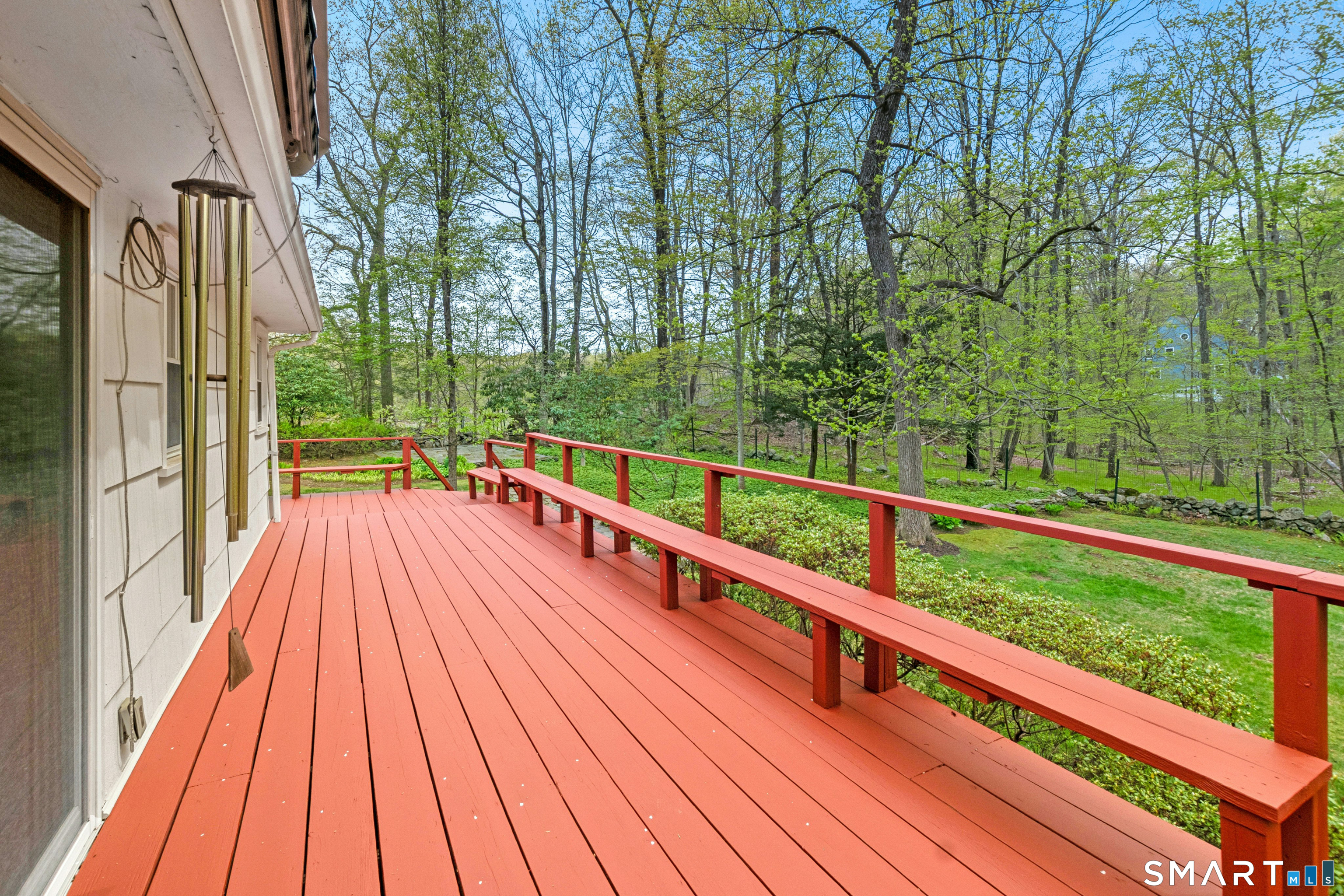 15 Limestone Terrace Ridgefield, CT 06877 - Photo 23 of 32 a view of balcony with wooden floor and fence
