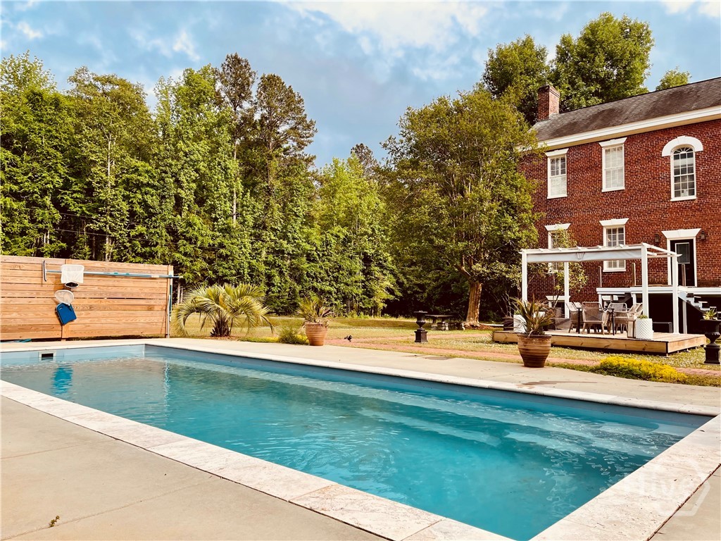 837 Bartram Trace Road Rayle, GA 30660 - Photo 4 of 70 Back of the home with pool