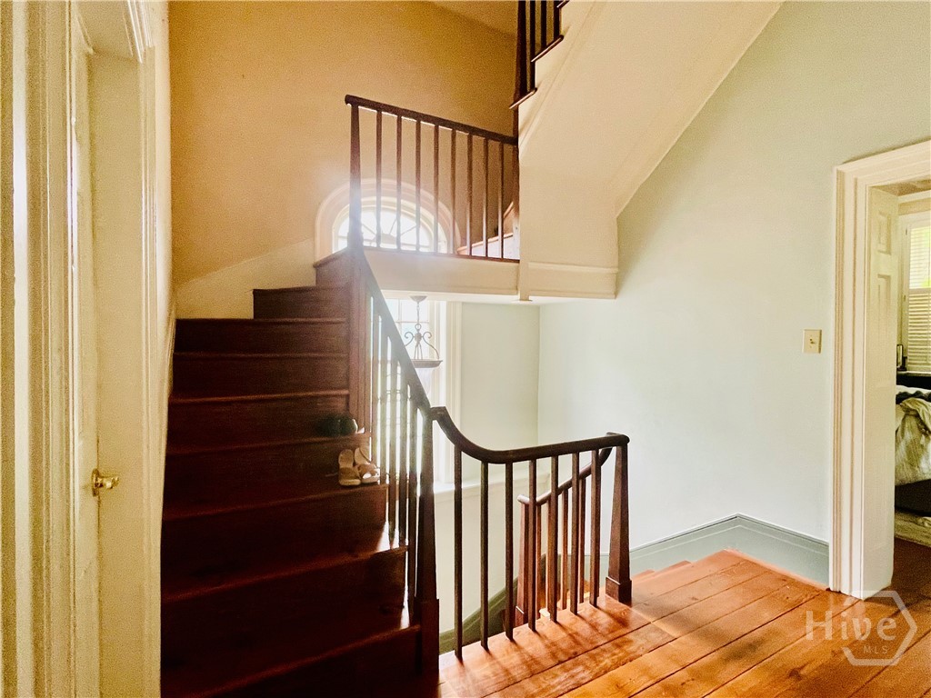 837 Bartram Trace Road Rayle, GA 30660 - Photo 45 of 70 Staircase going up to the attic