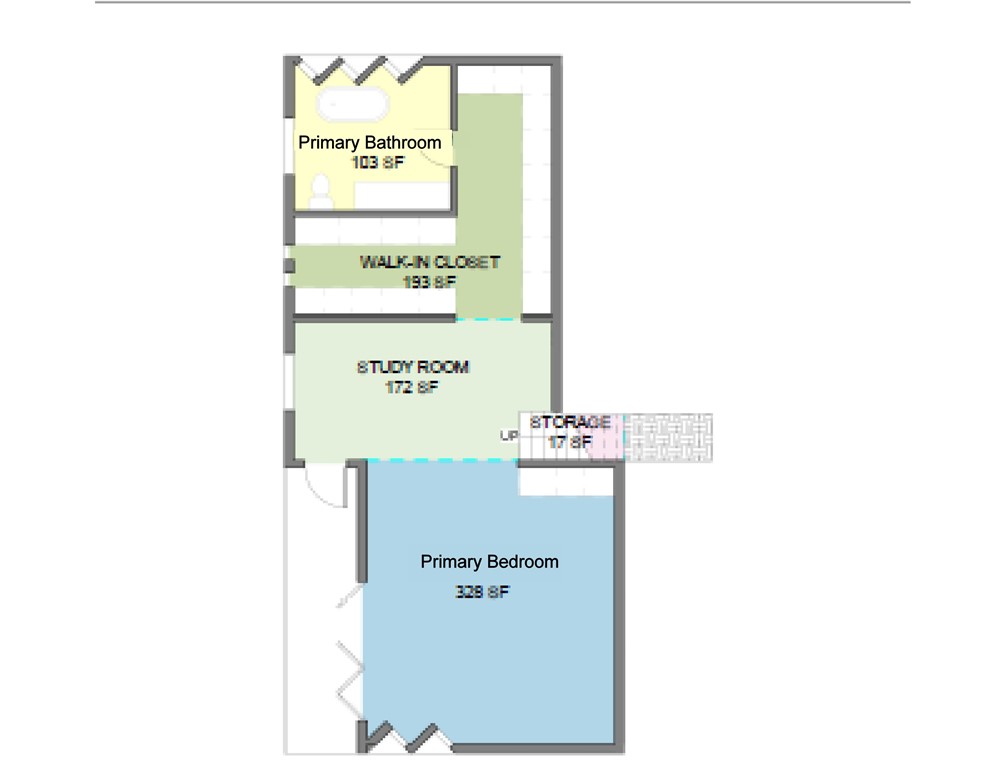 22552 Uhea Road Woodland Hills, CA 91364 - Photo 4 of 8 a picture of a floor plan