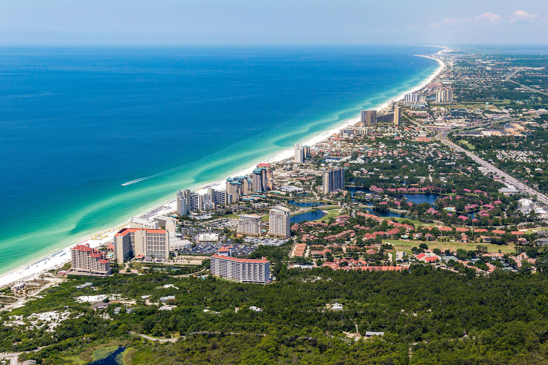 822 Harbour Point Drive, Unit 822 Miramar Beach, FL 32550 - Photo 37 of 41 a view of a city with an ocean view