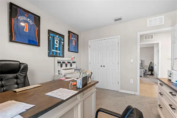 a kitchen with a cabinets and a stove top oven