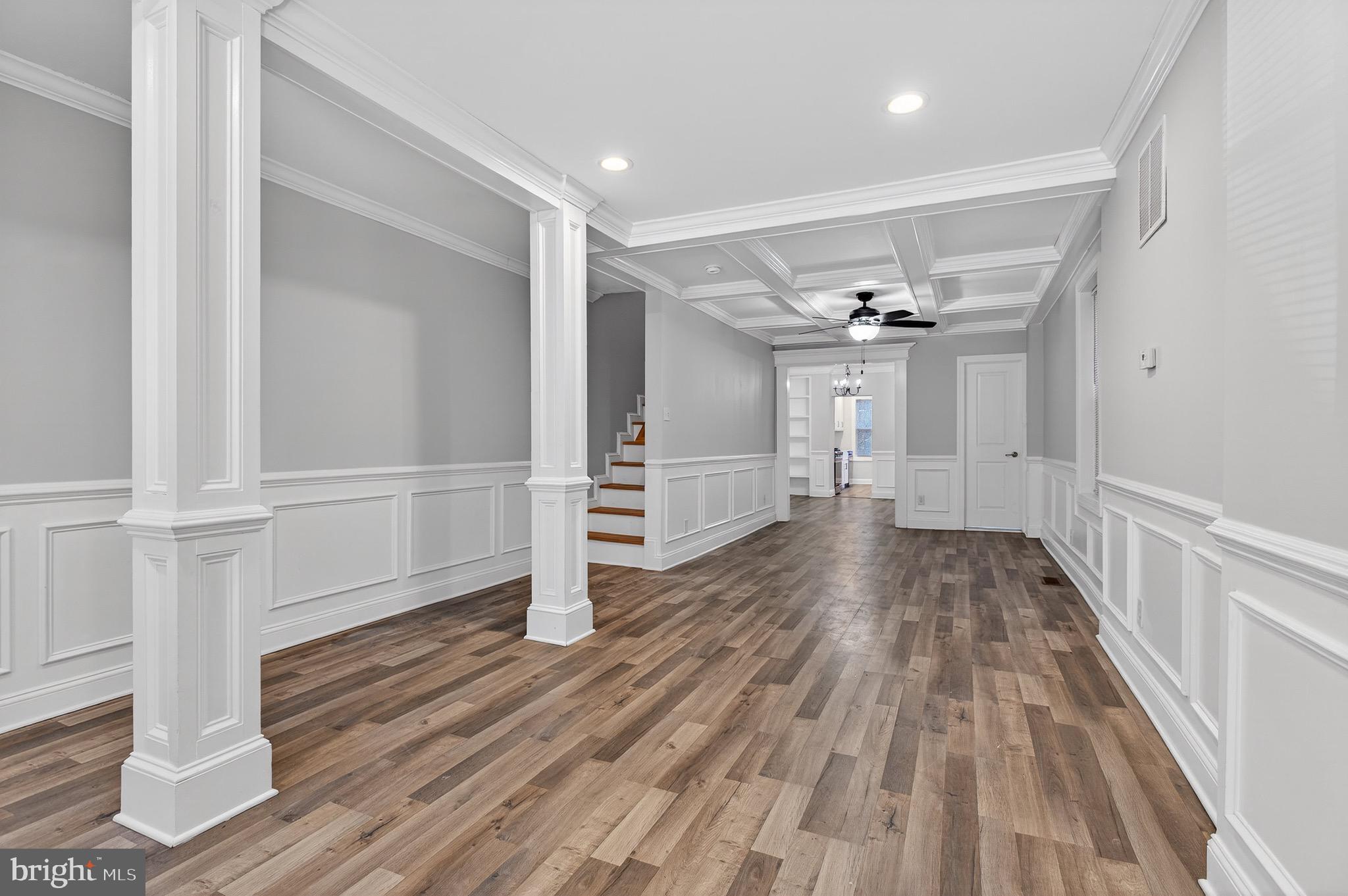 39 Carroll Street Trenton, NJ 08608 - Photo 6 of 27 a view of empty room with wooden floor