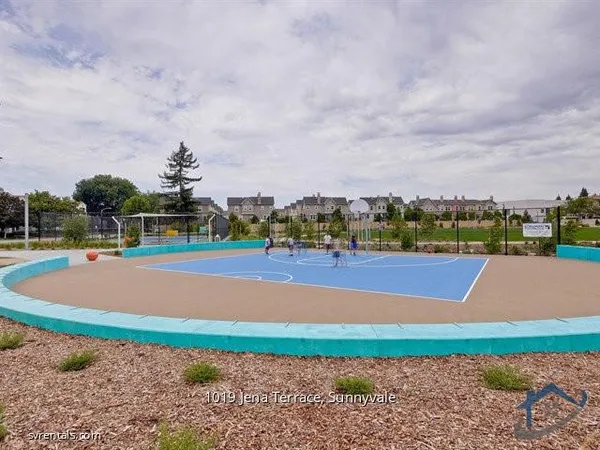 a view of a basket ball ground