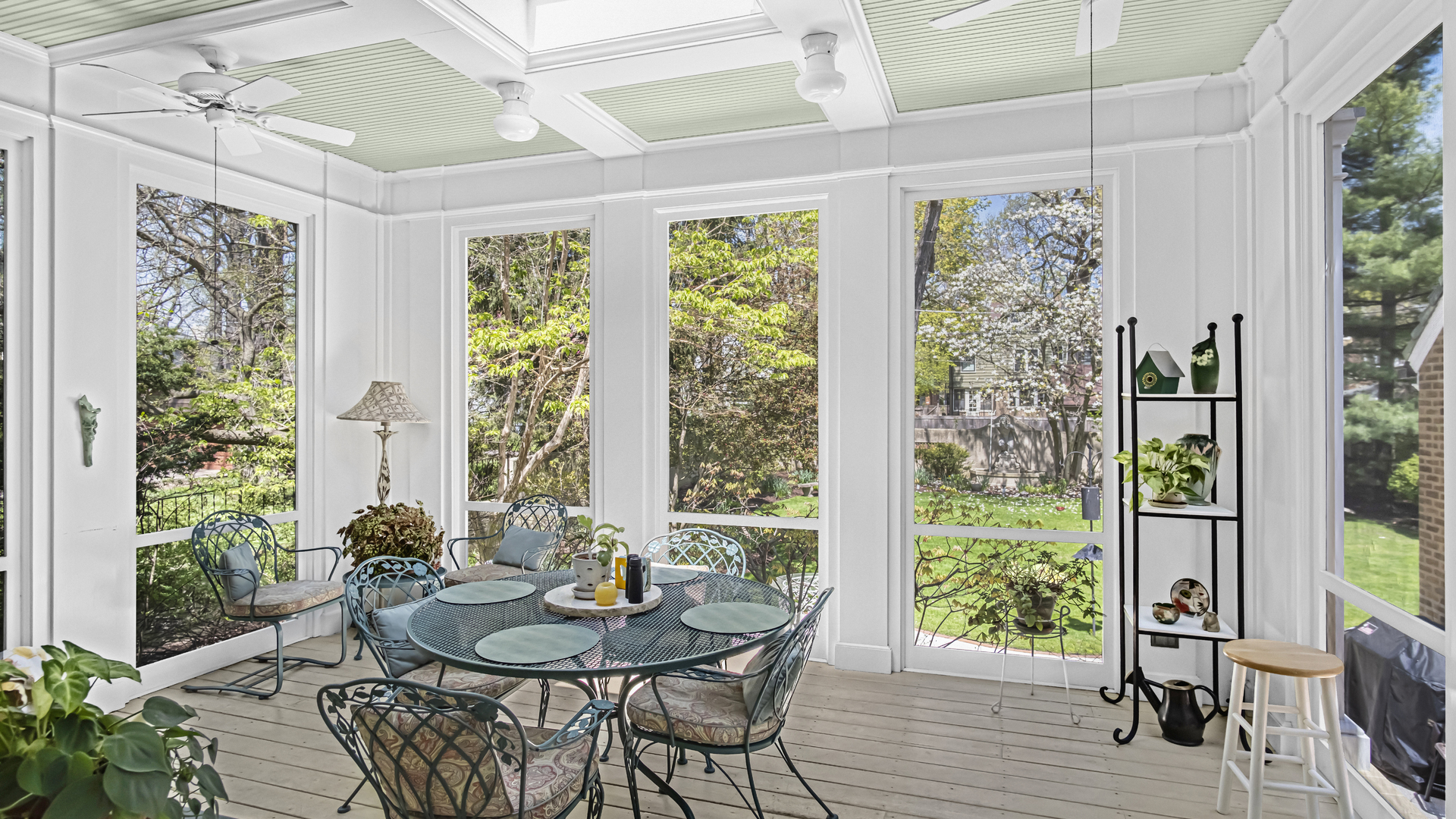 719 Milburn Street Evanston, IL 60201 - Photo 17 of 35 a dining room with furniture and wooden floor