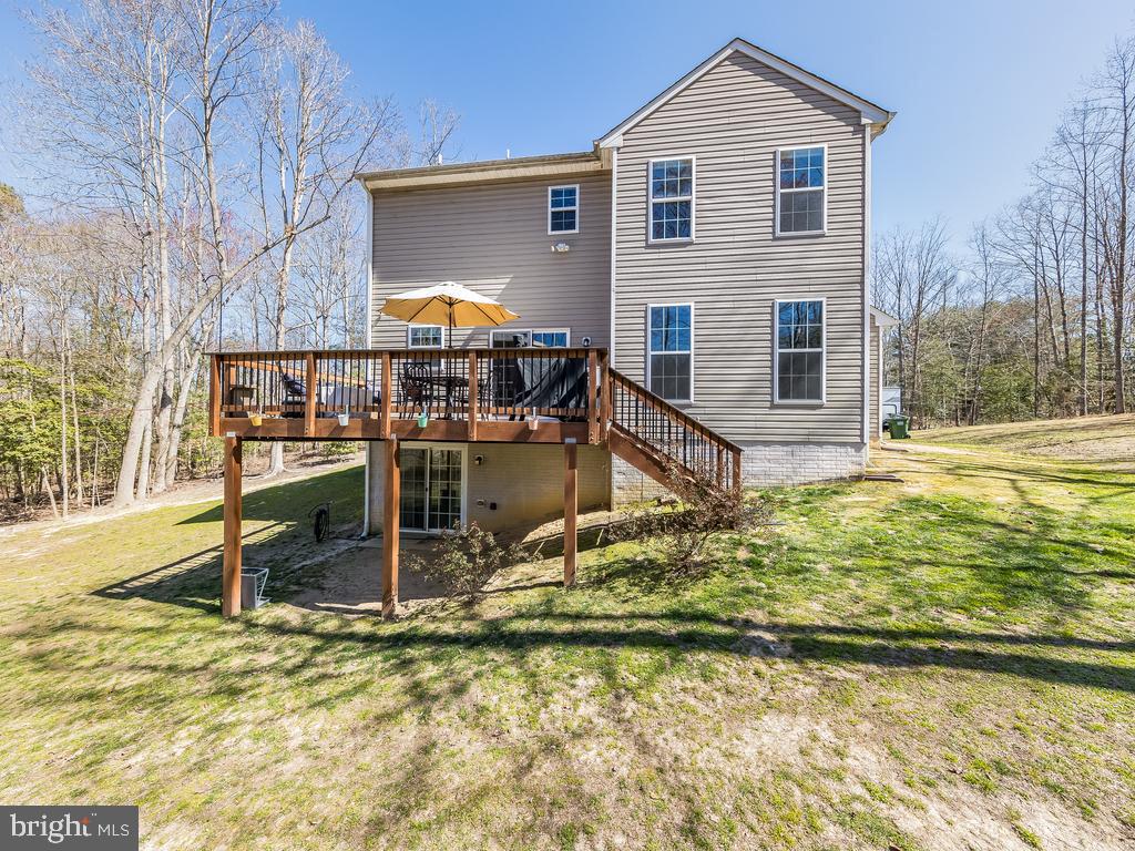 45 Newton Road Fredericksburg, VA 22405 - Photo 34 of 36 Back view/Deck