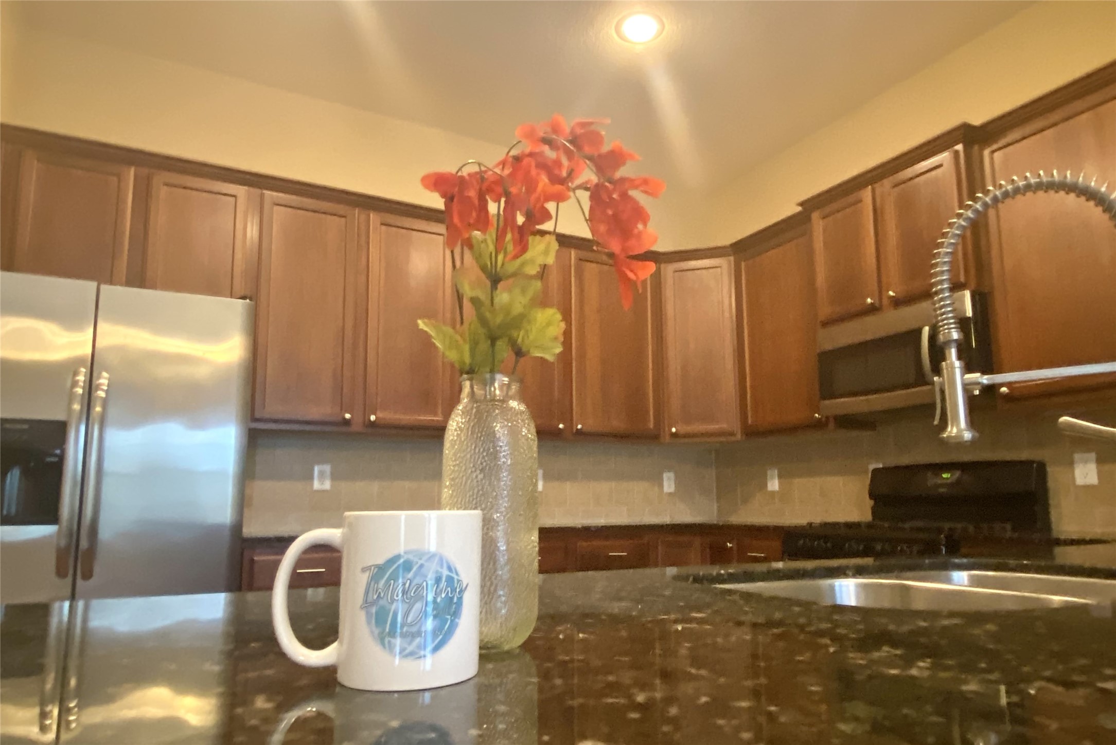 6057 Yale Street Houston, TX 77076 - Photo 22 of 49 a bathroom with a sink and a mirror