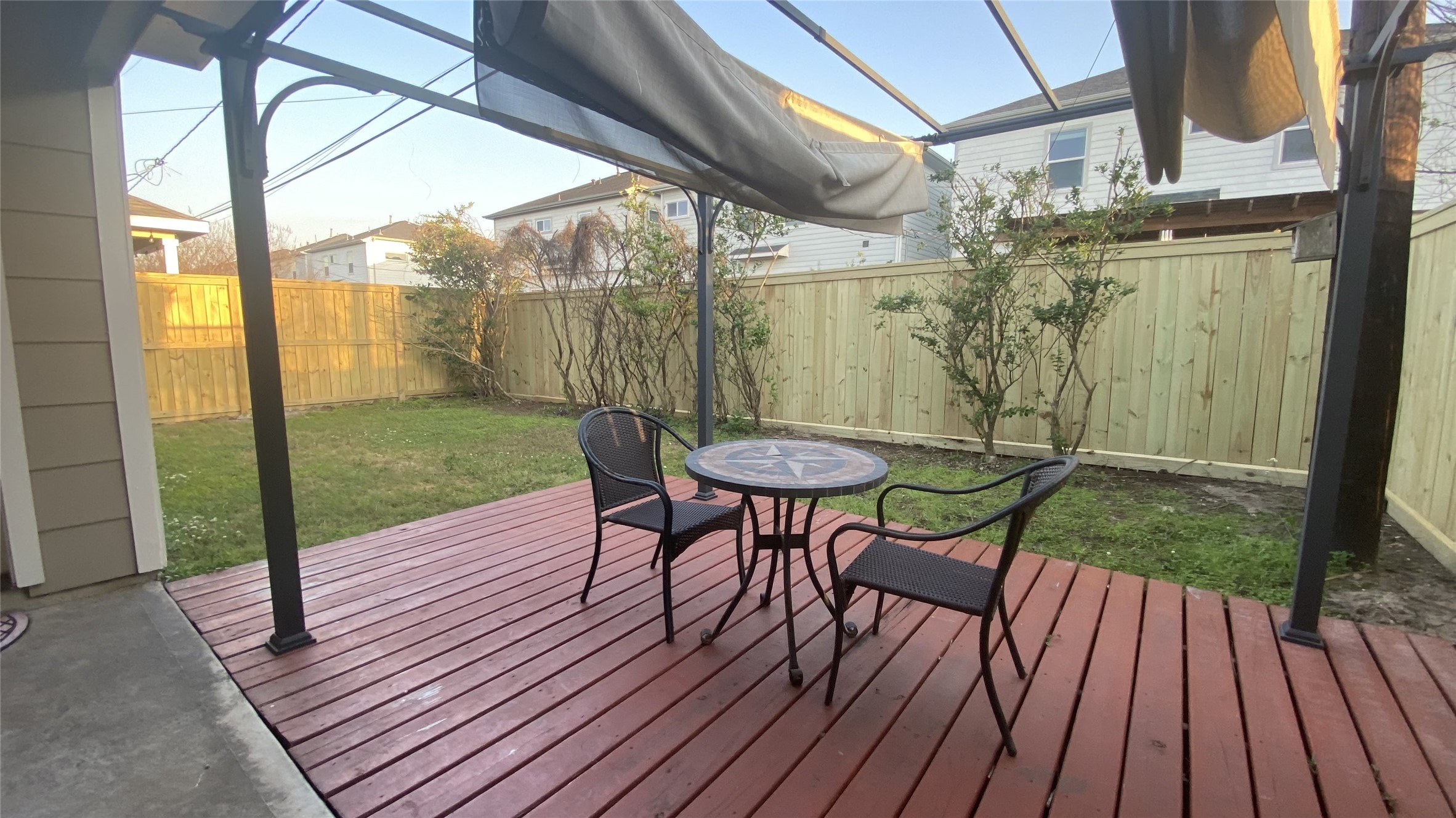 6057 Yale Street Houston, TX 77076 - Photo 45 of 49 a view of a chairs on the roof deck