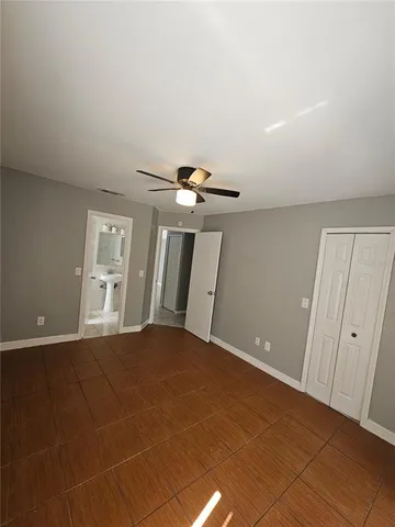 a view of an empty room with window