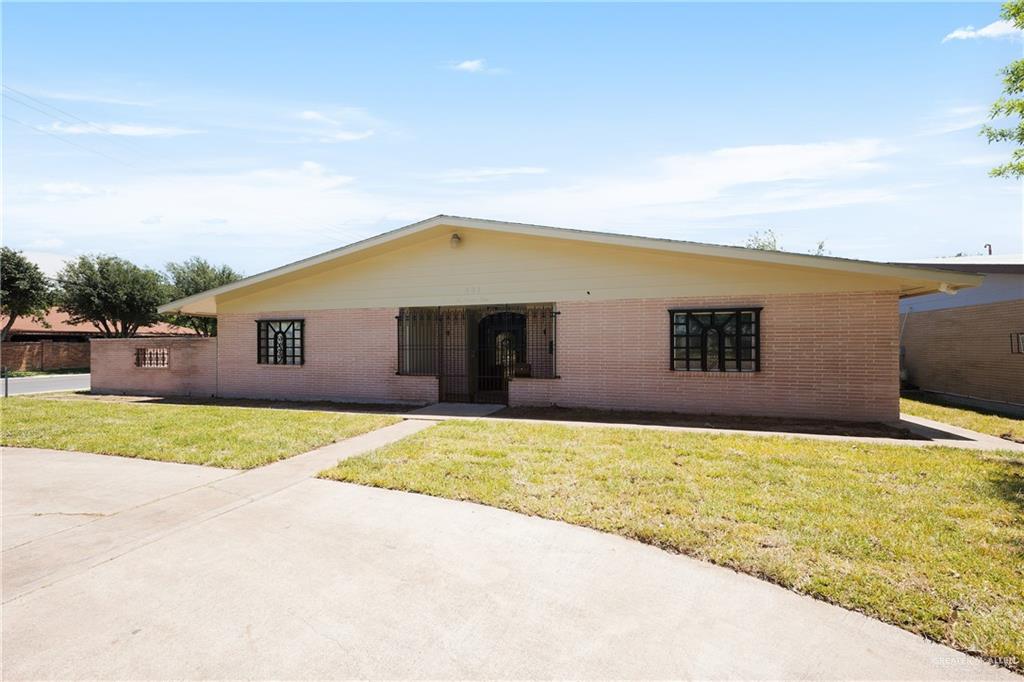 a house with a outdoor space