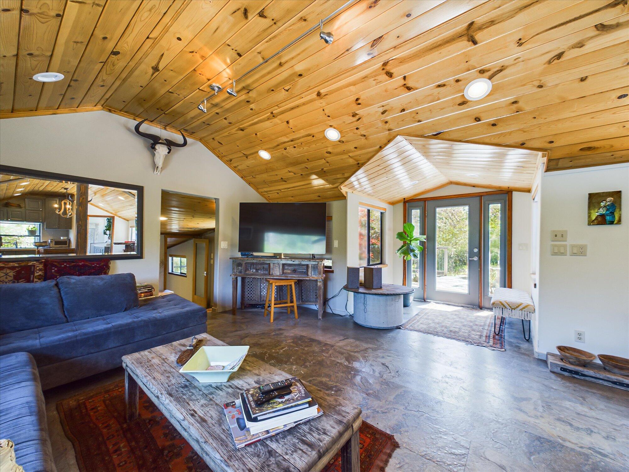 1215 Perry Meadow Road Redway, CA 95560 - Photo 116 of 140 a living room with furniture and a large window
