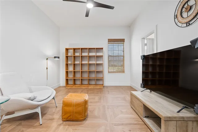 a bathroom with a double vanity sink mirror and shower