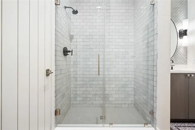 a room with a bed and a window