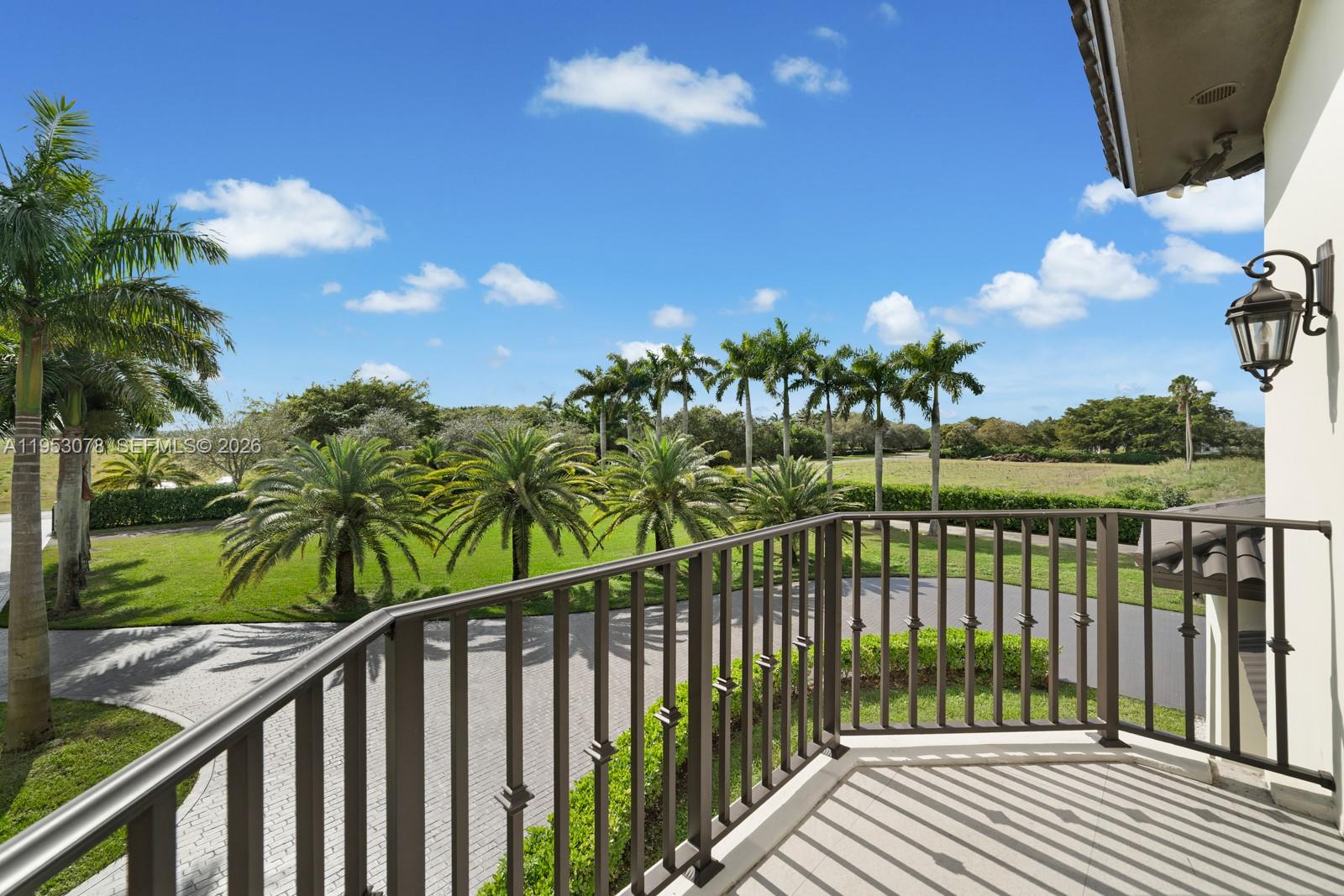 17805 Southwest 158th Street Miami, FL 33187 - Photo 33 of 55 a view of a balcony with a pot
