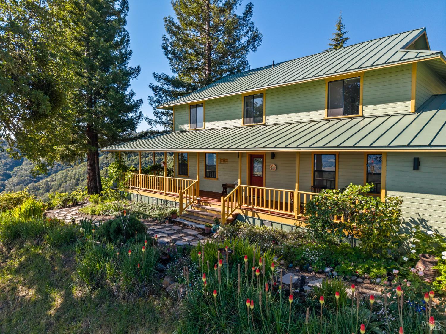 1455 Oak Knoll Road Ukiah, CA 95482 - Photo 28 of 54 50 year metal roof and hardwired back up generator.
