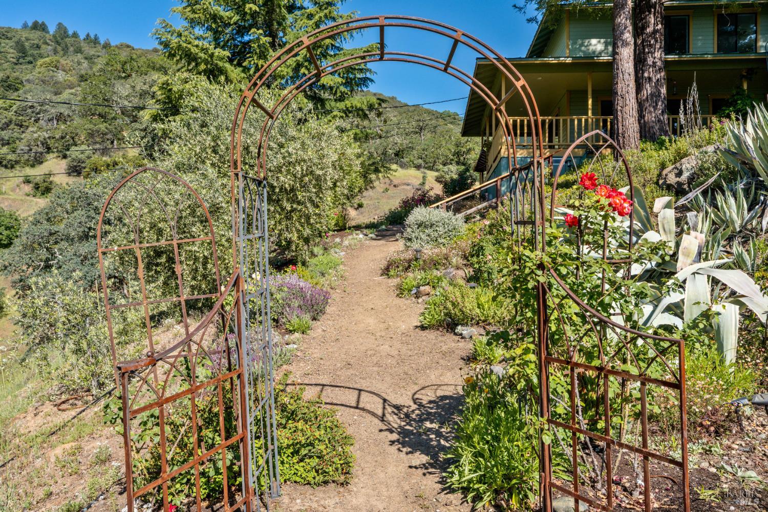 1455 Oak Knoll Road Ukiah, CA 95482 - Photo 41 of 54 Flower gardens galore.