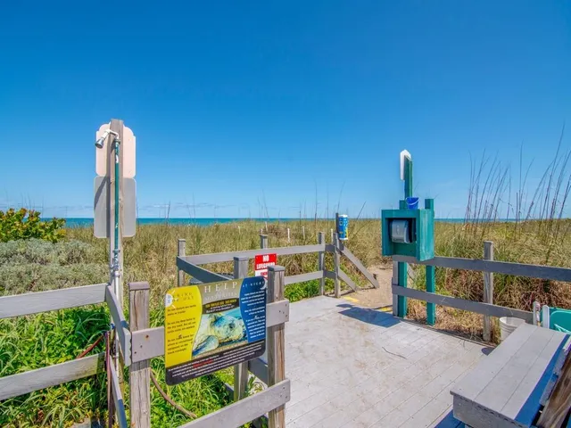 a view of an ocean and beach