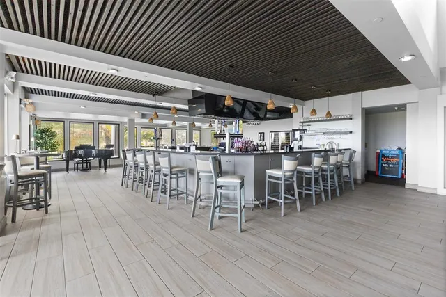 a aerial view of a house