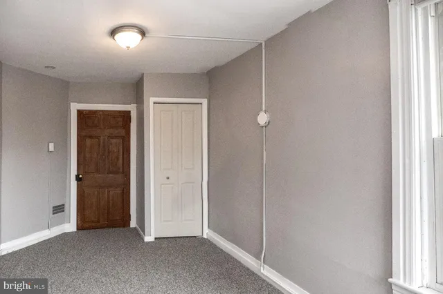 a view of empty room