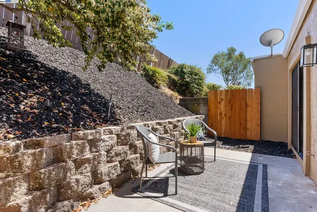 a view of outdoor space and patio