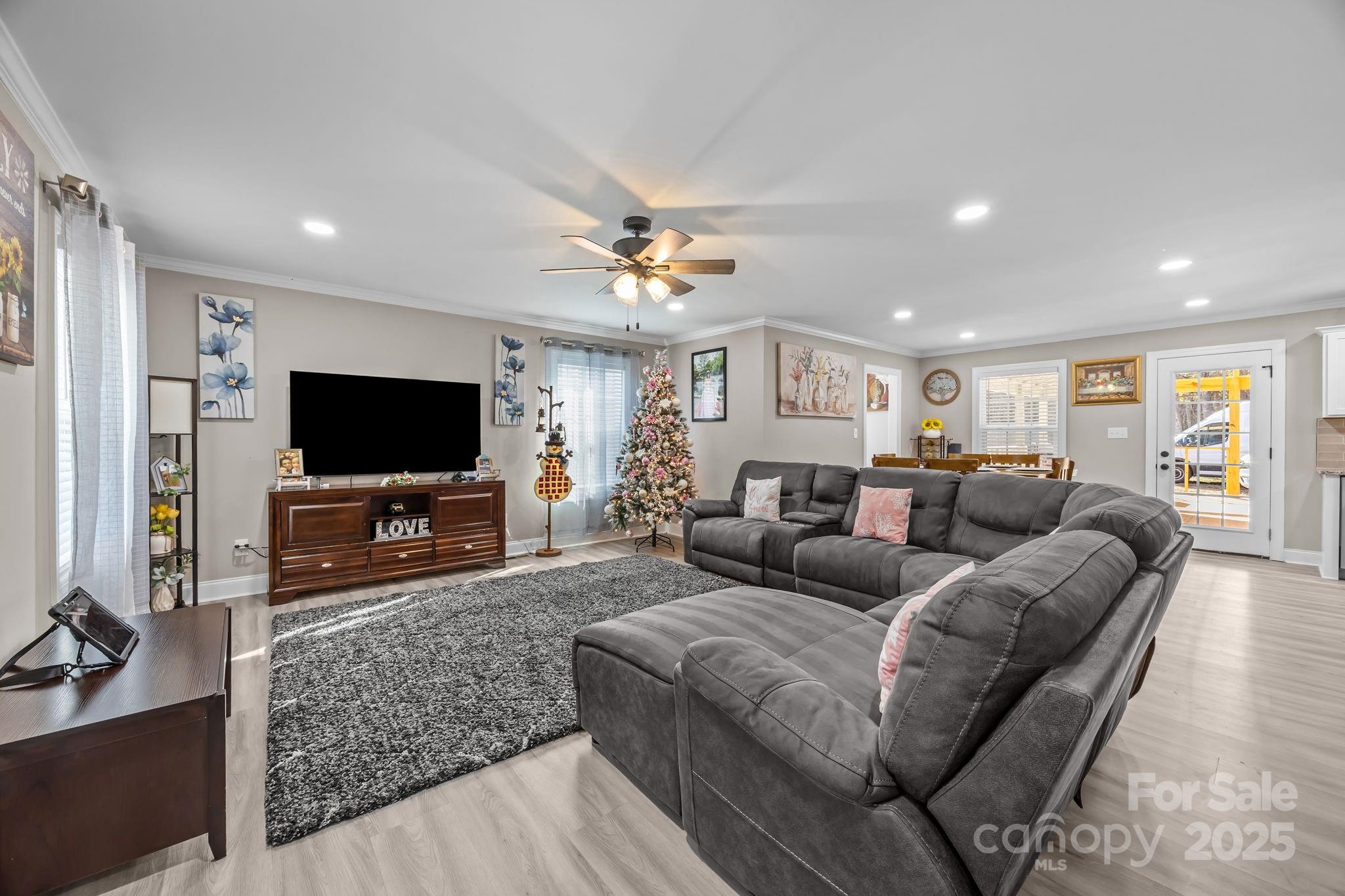 4255 Marshall Road Rock Hill, SC 29730 - Photo 5 of 43 a living room with furniture and a flat screen tv