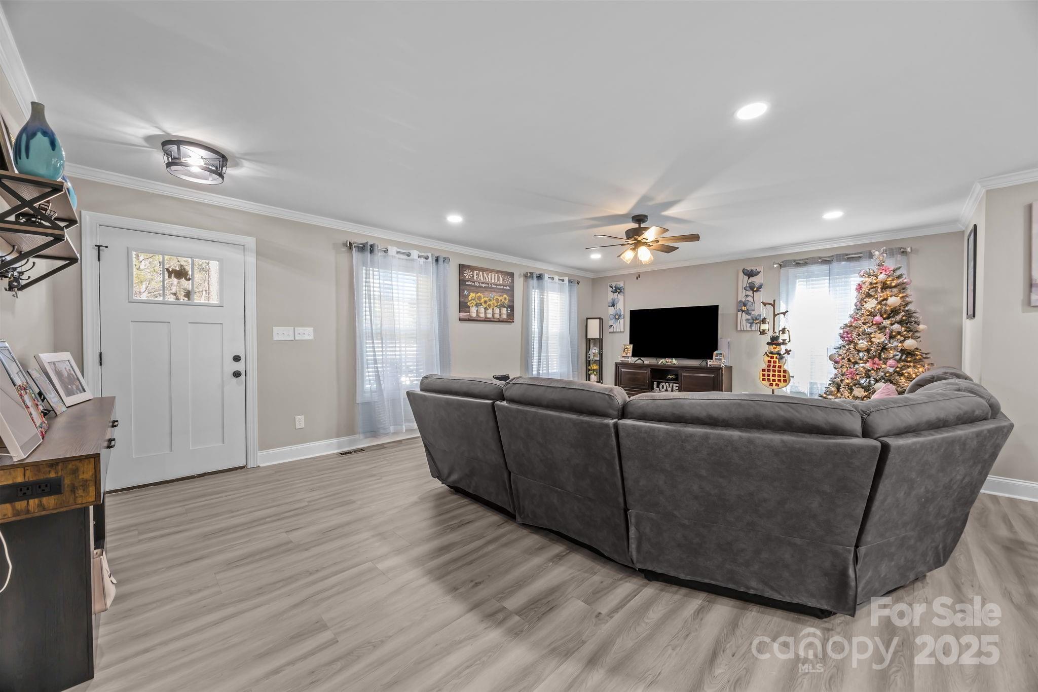 4255 Marshall Road Rock Hill, SC 29730 - Photo 7 of 43 a living room with furniture and a flat screen tv