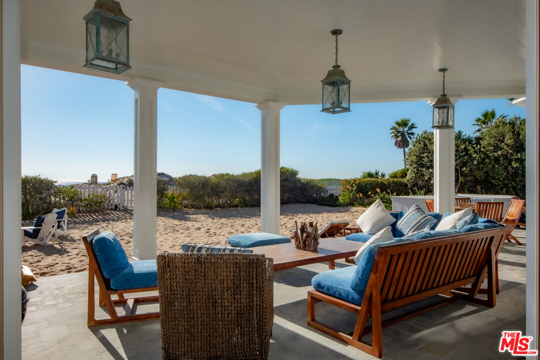 30760 Broad Beach Road Malibu, CA 90265 - Photo 31 of 41 a view of outdoor space with seating area