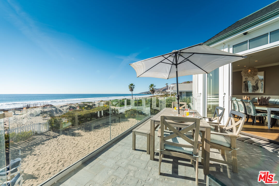 30760 Broad Beach Road Malibu, CA 90265 - Photo 10 of 41 a view of a patio with wooden floor