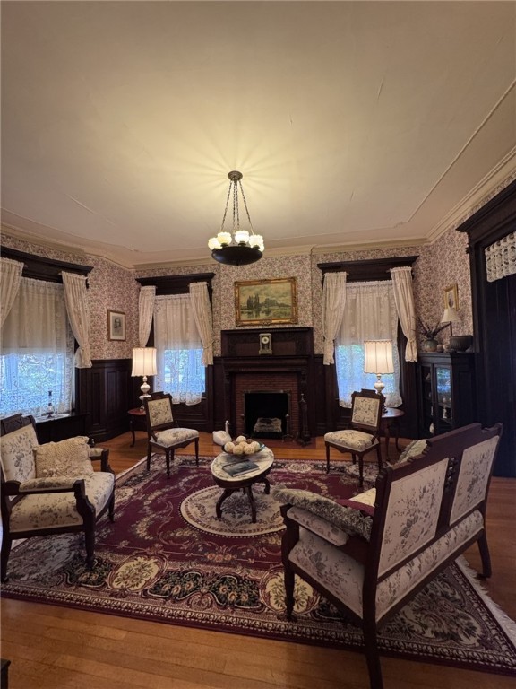 911 West Main Street Smethport, PA 16749 - Photo 16 of 50 East Parlor with fireplace