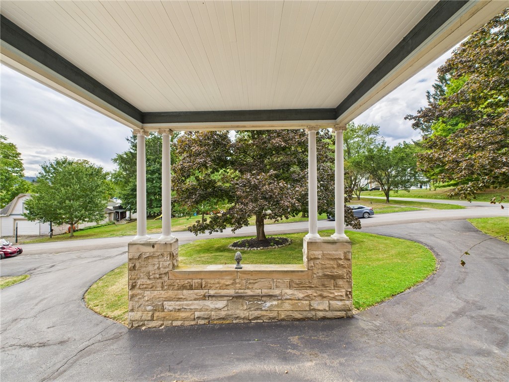 911 West Main Street Smethport, PA 16749 - Photo 2 of 50 Blacktop circular Portico
